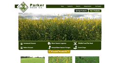 Desktop Screenshot of parkerseedco.com